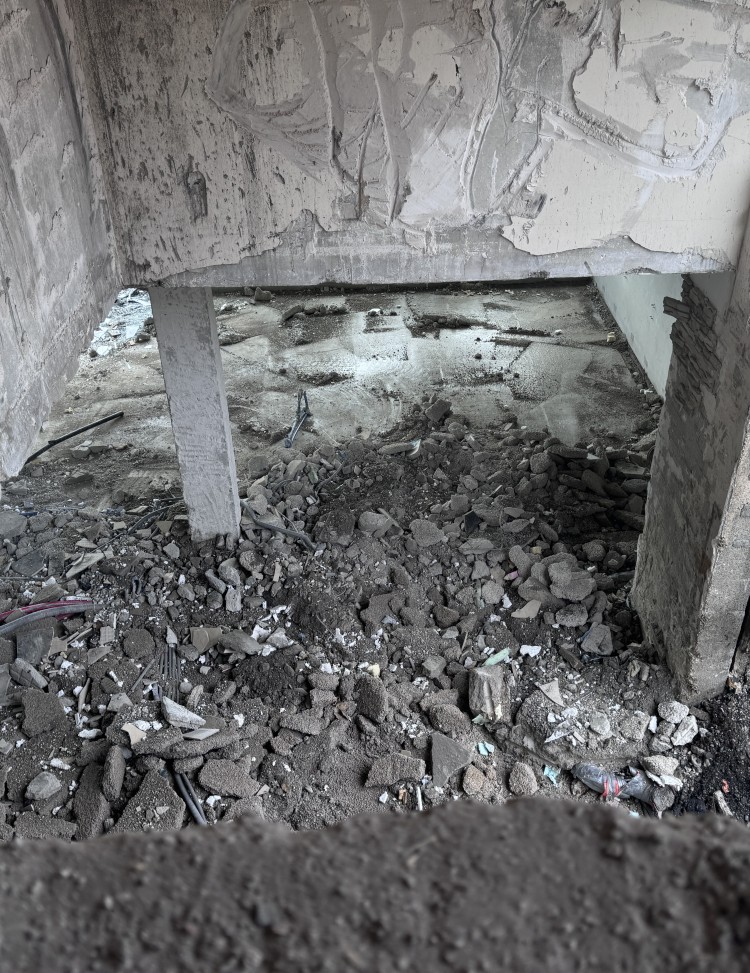 Bauschutt im Neubergerhof